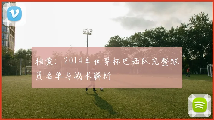 档案:2014年世界杯巴西队完整球员名单与战术解析